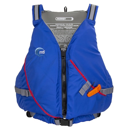Mti Life Jackets MTI Journey Life Jacket w/Pocket - Blue - X-Large/XX-Large MV711P-XL/2XL-131